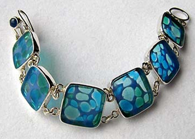 Jessica Lee Designs Art Glass Bracelet