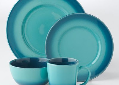 Ombre Blue 16-pc. Dinnerware Set