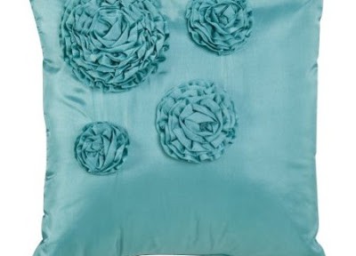 Xhilaration Floral Decorative Pillow in Teal