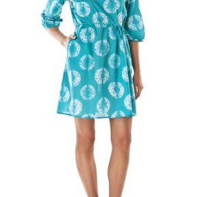 CALYPSO St. Barth for Target Print Dress in Turquoise