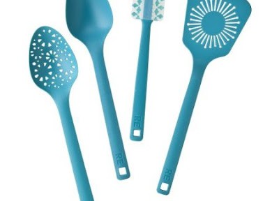 Turquoise Utensil Set