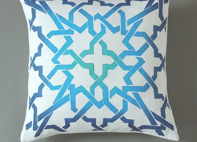 Blue Cordoba Pillow