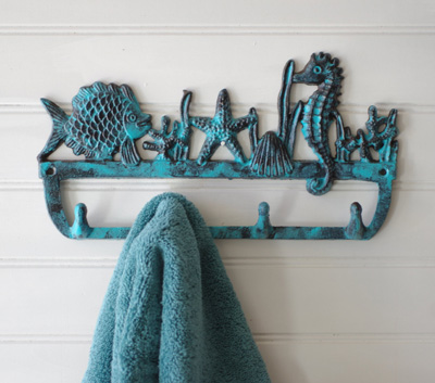 Cast Iron Coral Reef Wall Hook