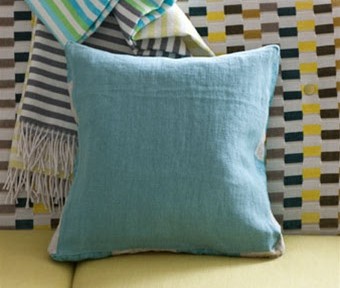 Designers Guild Brera Lino Celadon Cushion