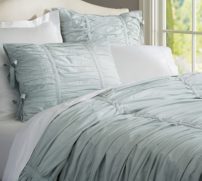 Hadley Ruched Duvet Cover