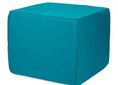 Brooklyn Sunbrella Outdoor 22-inch Square Ottoman