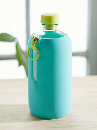 LAB[O] The Glass + Silicone Water Bottle