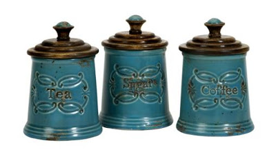 Set of 3 Provincial Canisters