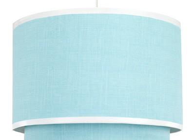 Oilo Pendant Lighting Solid Aqua Cylinder Double