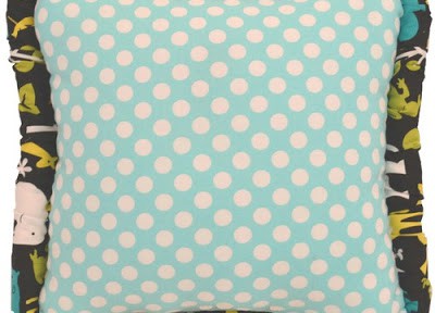 Turquoise Gus Dot Pillow