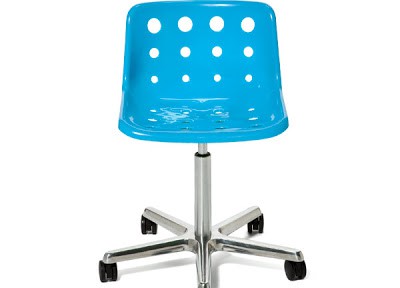 Nova Blue Polo Desk Chair