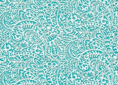 Plays-Ley Wallpaper in Teal