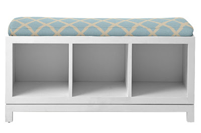 Campaign Storage Bench