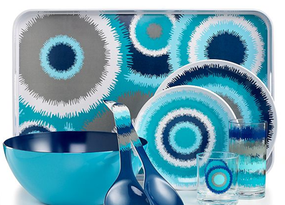 Jonathan Adler Dinnerware Ikat Melamine Collection