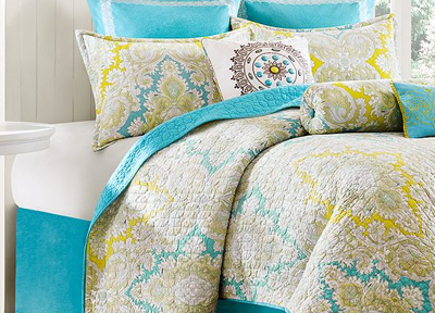 Echo Bedding Hudson Paisley Coverlets