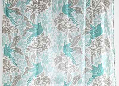 Bird Flourish Curtain