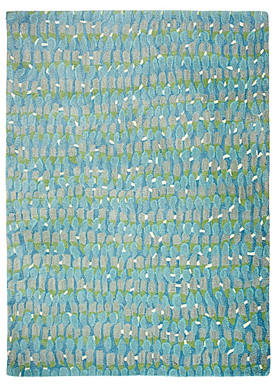 Turquoise Painter’s Rug