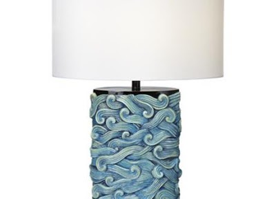 Prince of Tides Turquoise Table Lamp