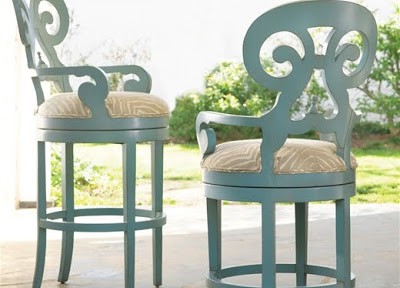 Somerset Bay Carmel Swivel Stool