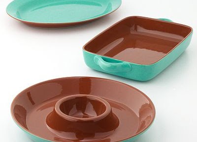 Bobby Flay Turquoise Serveware Collection