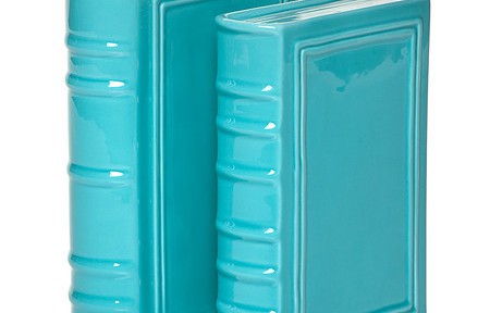 Aquamarine Set of 8 Ceramic Books