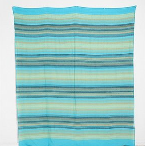 Yarn-Dyed Striped Tapestry