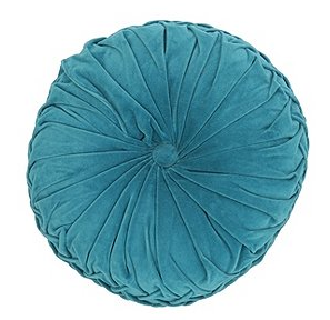 Round Velvet Pintuck Pillow