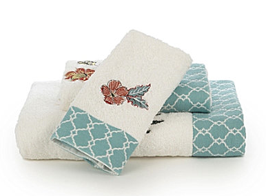 Croscill “Chloe” Bath Towels | Everything Turquoise