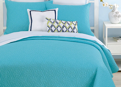 Trina Turk Bedding Santorini Turquoise Collection