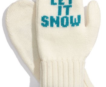 Kate Spade New York ‘Let It Snow’ Mittens