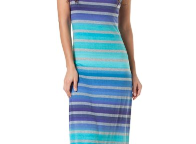 Eight Sixty Striped Maxi Dress