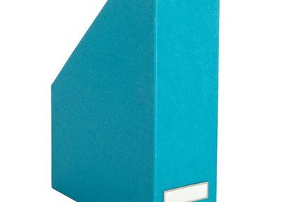 Bigso Stockholm Magazine File Turquoise