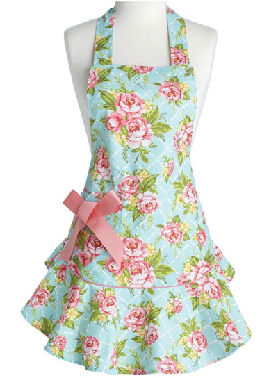 Jessie Steele Apron Josephine Cottage Kitchen Rose | Everything Turquoise