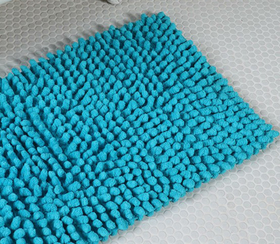 Turquoise Popcorn Bath Mat | Everything Turquoise