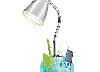 Student Lounge Organizer Desk Lamp