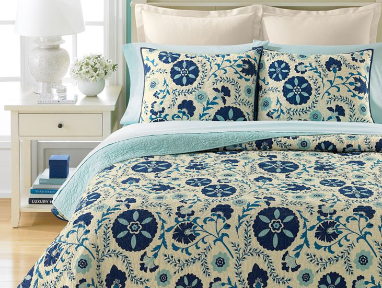 Martha Stewart Collection Bedding Suri Flowers Quilts