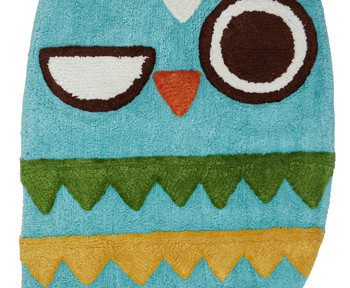 Owl Clean Bath Mat