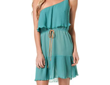 TLH By Hype Emma Pleated Shoulder Dress