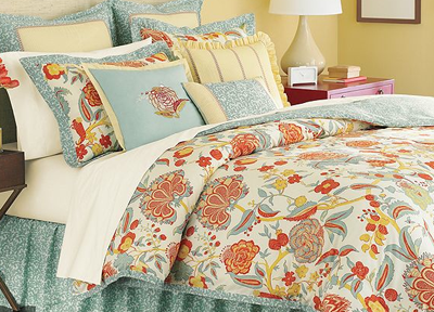 Martha Stewart Collection Bedding Elizabetha 6 Piece Comforter Sets