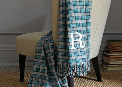 Reflection Plaid Throw