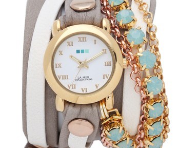 St. Tropez Chain Wrap Watch