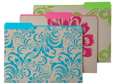 Terrace Letter-Size Interior File Folders