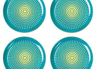 Jonathan Adler Coaster Set Santorini