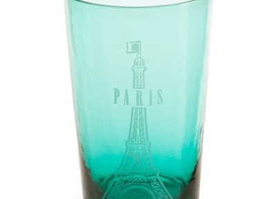 Rosanna J’Adore Paris Tumbler Turquoise Set of 4