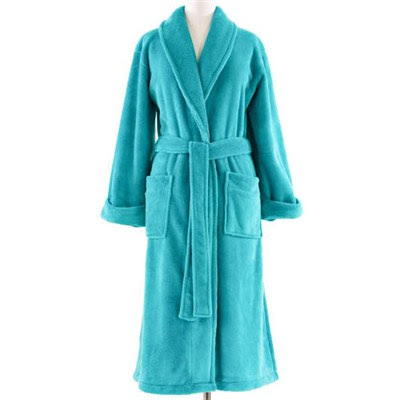 Pine Cone Hill Sheepy Fleece Aqua Robe | Everything Turquoise