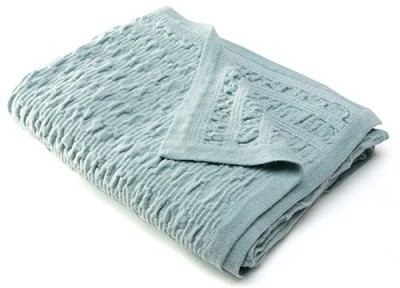 Sefte Kai Woven Mist Throw Blanket