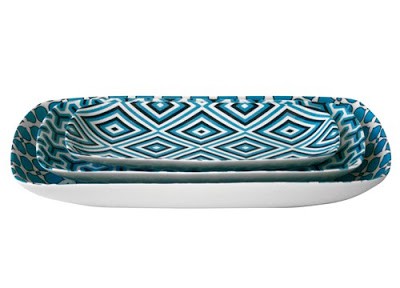 Jonathan Adler Carnaby Nesting Trays Blue