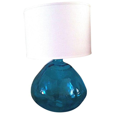 Handblown Glass Carboy Table Lamps
