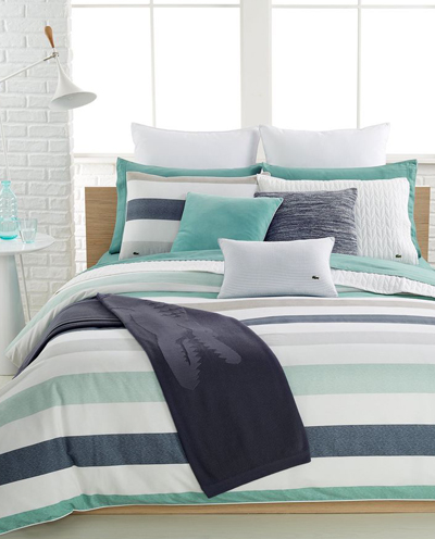 Lacoste Home Bailleul Comforter and Duvet Cover Sets