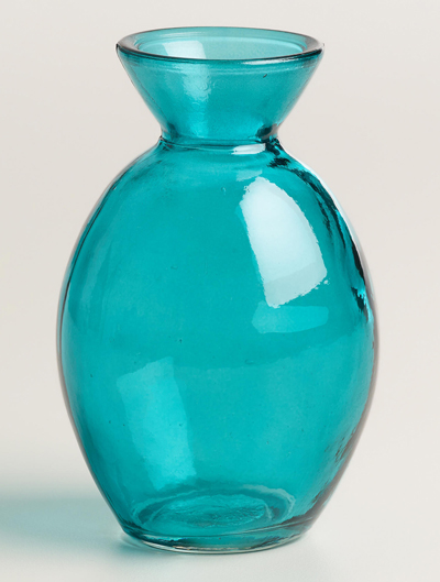 Lagoon Glass Bud Vase - Set of 6